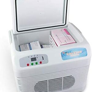 15L Portable Refrigerator, Mini Fridge Cooler Freezer,Drug Insulin Vaccine Refrigerator Warmer,Car Home Travel Camping Picnic[Energy Class A]