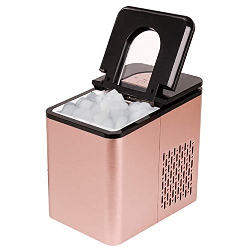 Neo 1.7L Automatic Electric Portable Home Kitchen Ice Cube Dispenser Maker Machine Counter Top Cocktails Drink Crusher Cold Freeze (Copper)