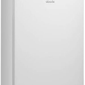 Abode AUCLF50W Under Counter Larder Fridge White Freestanding 110 Litre 50cm Wide with 3 Adjustable Shelves & 1 Drawer, Reversible Door, Adjustable Thermostat (White)