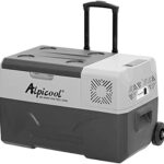 Alpicool CX30 30L Portable Refrigerator Car Fridge Freezer with Telescopic Handle Cool Box for camping, driving, Picnic