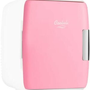 Cooluli CMF6P Compact Refrigerator, Plastic, Pink