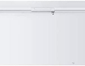 Haier HCE319F Freestanding Chest Freezer, 319L Total Capacity, With Counter Balance Lid, White