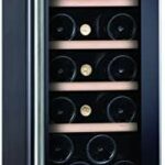 Hoover HWCB30UK Freestanding Wine Cooler, Single Zone Temperature, 19 Bottle Storage, 30cm wide, Black