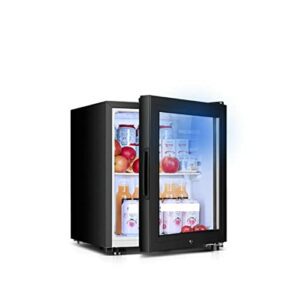 INVEESbx Mini Fridge 60L Ice Bar Freezer Fresh Keeping Cabinet Constant Temperature Wine Red Wine Family Living Room Single Door Small Refrigerator