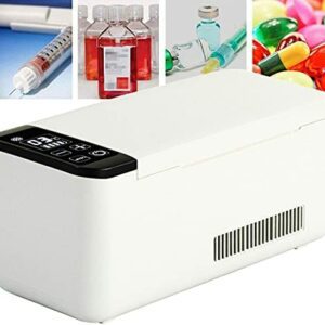 Large Capacity Insulin Refrigerator Cooler Box, Portable Car Travel Mini Fridge, Cooler And Warmer, USB Charging, With Battery