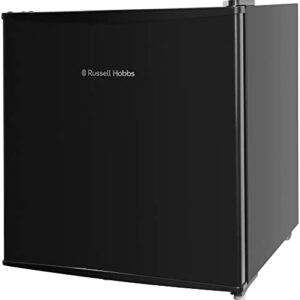 Russell Hobbs Mini Freezer 31 Litre Capacity Black Freestanding Table Top Small Freezer with Adjustable Shelf & Reversible Door RHTTFZ1B, 2 Year Guarantee