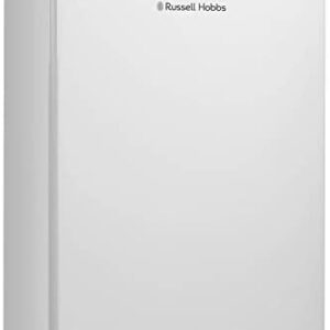 Russell Hobbs RHUCFZ3W Freestanding Undercounter Freezer, 70 Litres, White, Noise level: decibels 39