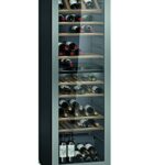 Siemens iQ500 KW36KATGA Freestanding Wine Cooler with glass door design, 199 0.75l bottle storage, 186x60cm, Black