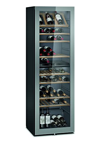 Siemens iQ500 KW36KATGA Freestanding Wine Cooler with glass door design, 199 0.75l bottle storage, 186x60cm, Black