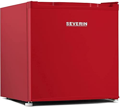 Severin KB 8876 Mini Fridge Freestanding Length 44.7 cm 46 L Class F 100 kWh/year Quiet: 36 dB Red