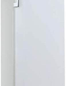 Cookology CTFR235WH Tall Freestanding Upright Larder Fridge, 230 Litre with 4 Large Shelves, Adjustable Temperature Control and Legs, LED Light and Reversible Door - In White