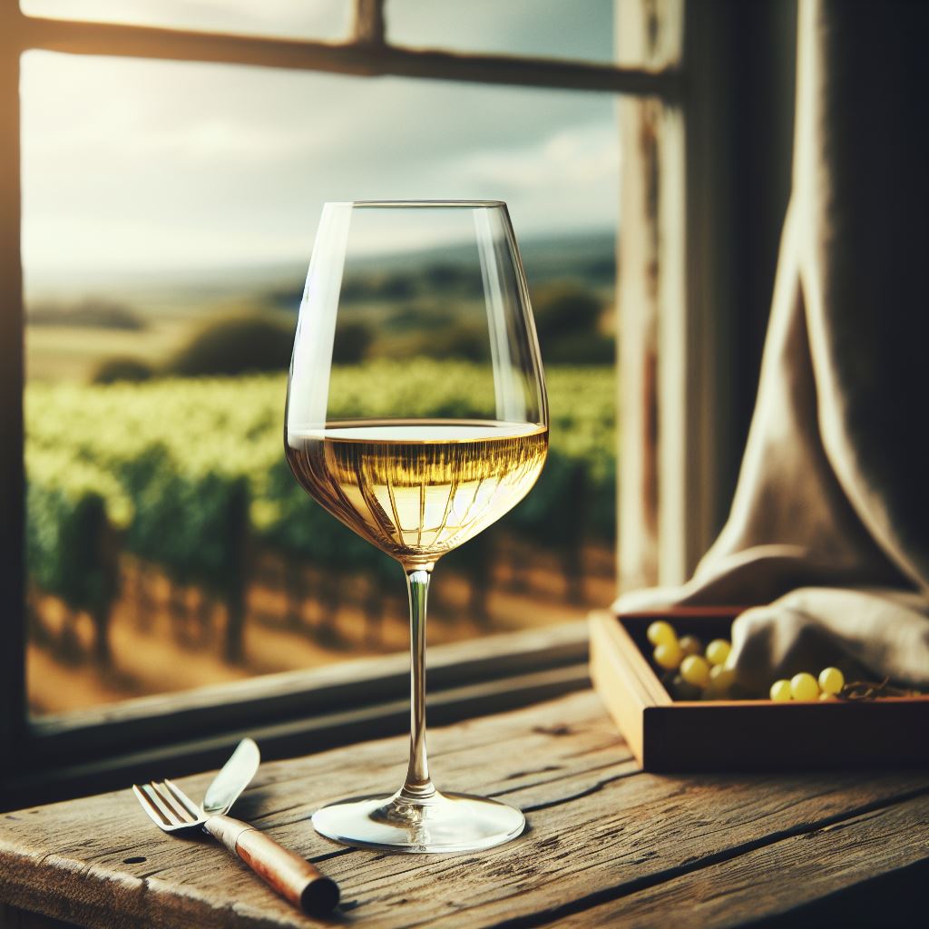 Chardonnay wine glass